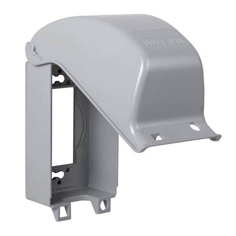 electric box cover home depot|weatherproof electrical box covers.